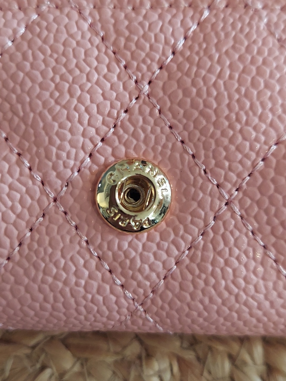 Chanel mini card holder with chain AUTHENTIC - Picture 5 of 6